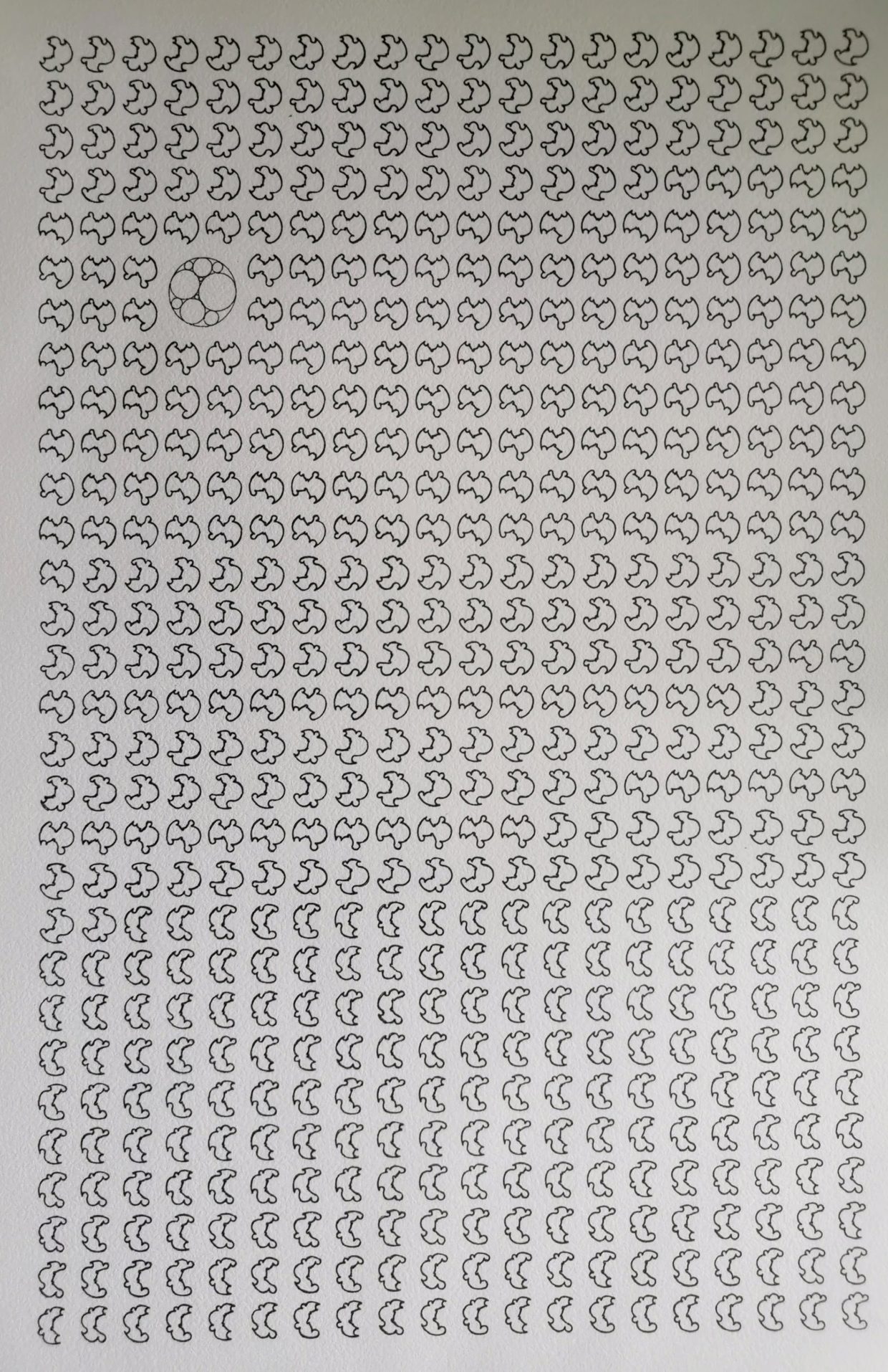 Apollonian gasket shapes